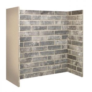 Grey Ceramic Brick Bond Chamber