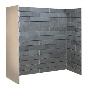 Porcelain Slate Brick Bond Chamber