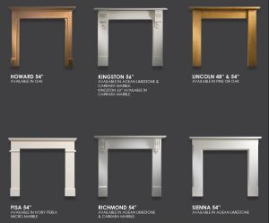 Gallery Mantels - Howard, Kingston, Lincoln, Richmond, Pisa, Sienna