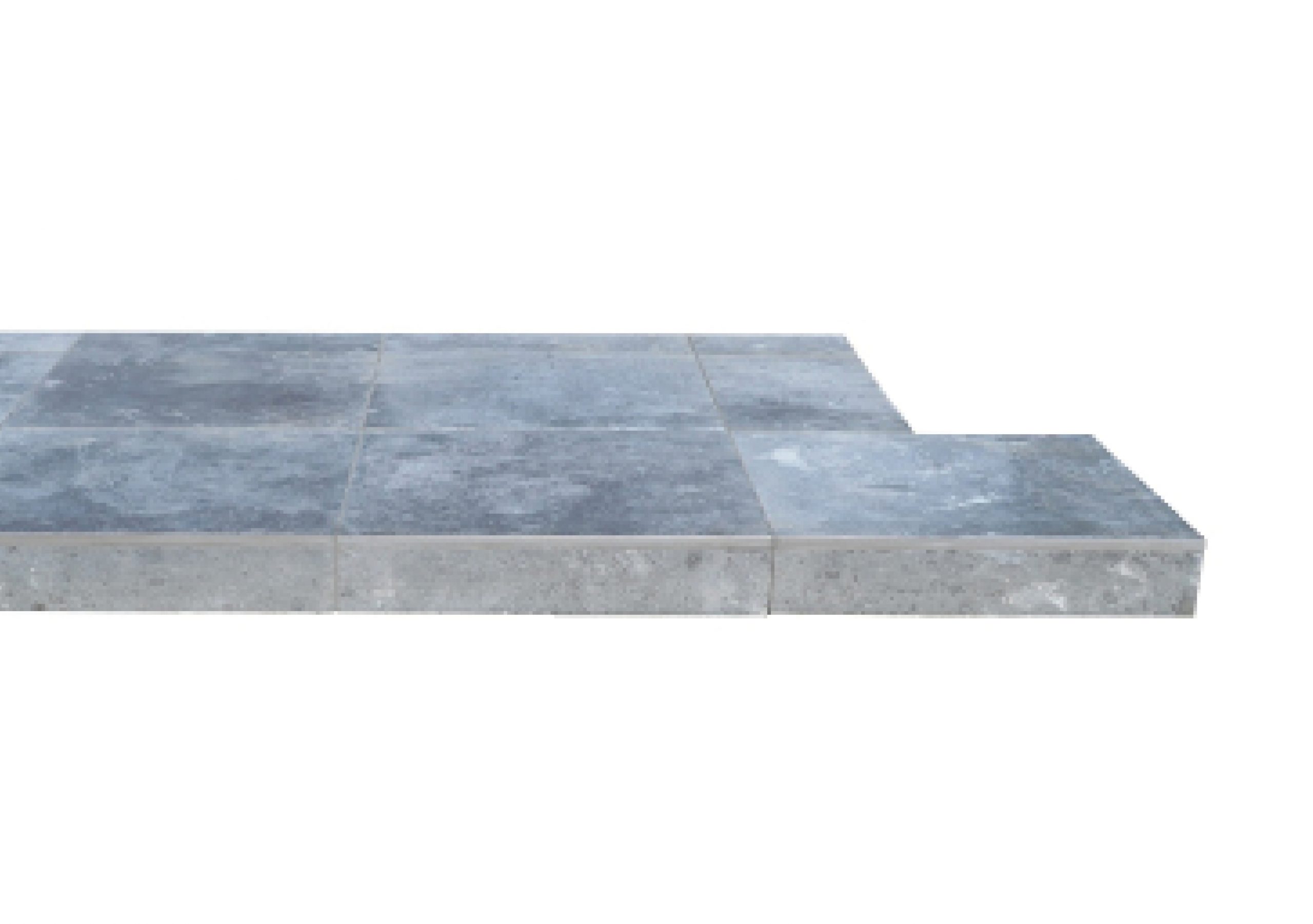 GREY TILED HEARTH